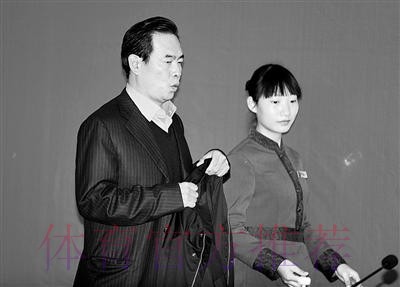 国际足联主席因凡蒂诺在苏黎世会见中国足协主席蔡振华